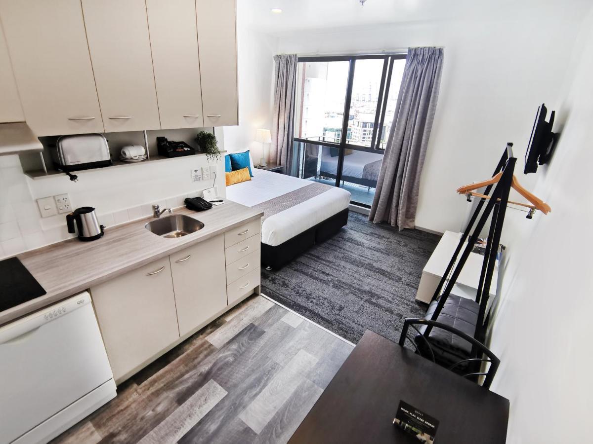 Quest On Eden Apartment Hotel Auckland Exteriör bild